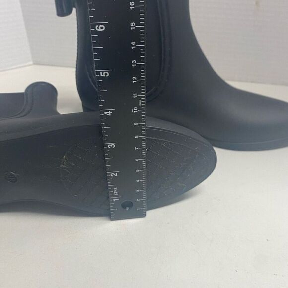 CATHERINE MALANDRINO Women’s Black Bow Brielle Rain Boot Size US 8 EUR 38‎ - Picture 9 of 11